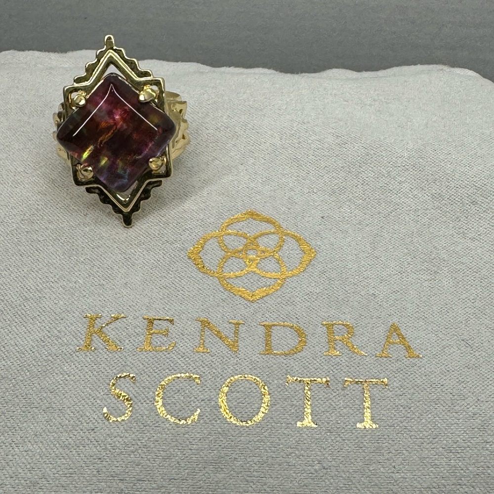Kendra Scott Red Carnelian Ring